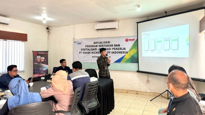 BPJS Ketenagakerjaan Sosialisasikan Program dan Layanan Aplikasi JMO di Huadi Group Bpjs ketenagakerjaan