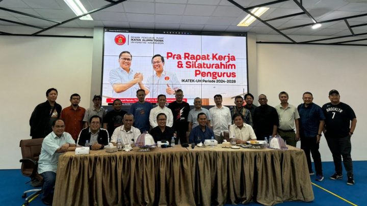 Gelar Pra Rakernas, Ketum IKA Teknik UNHAS Sapri Pamulu Harap Proker Digagas Komprehensif ketum ika teknik unhas