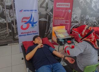 Sambut HUT Ke-54 Astra Motor, Asmo Sulsel Gelar Aksi Donor Darah Serempak #SatuTetes