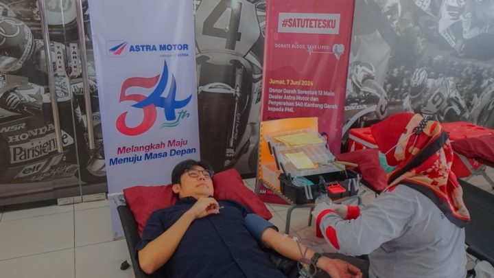 Sambut HUT Ke-54 Astra Motor, Asmo Sulsel Gelar Aksi Donor Darah Serempak #SatuTetes HUT ke-54 Astra motor