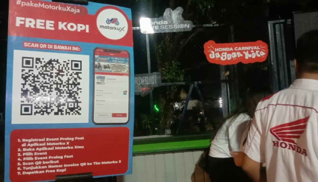 Service Motor Gratis Bareng Astra Motor Sulsel di Kawasan Prolog Fest 2024