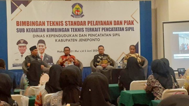 Optimalkan layanan, Disdukcapil Jeneponto Laksanakan Bimtek Kualitas pelayanan Optimalkan layanan