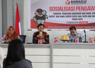 Bawaslu Sulsel Ingatkan Jajaran Panwascam Bekerja Sesuai Aturan