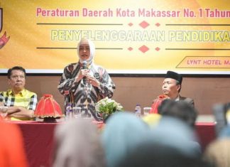 Anggota DPRD Makassar Wahab Tahir Sosialisasikan Perda Pendidikan
