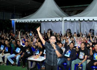 Rusdin Abdullah Didatangi Ribuan Warga dan Nyatakan Siap Berjuang di Pilwalkot Makassar 2024