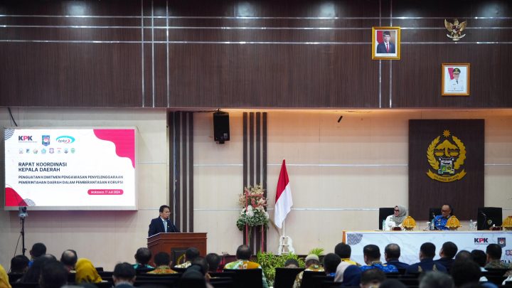 KPK Gelar Rakor Pencegahan Korupsi, Pj Gubernur Sulsel: Inspektorat Menjadi Mata dan Telinga Kepala Daerah KPK