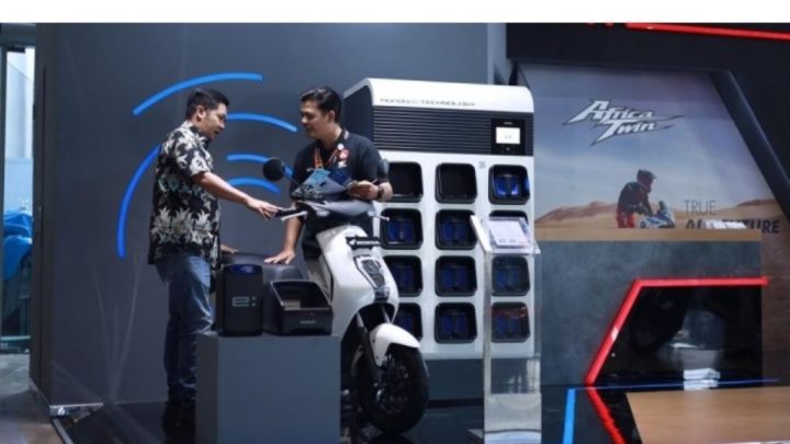 AHM Pamerkan Deretan Motor Canggih Hingga Motor Listrik di GIIAS 2024 Booth AHM di GIIAS 2024