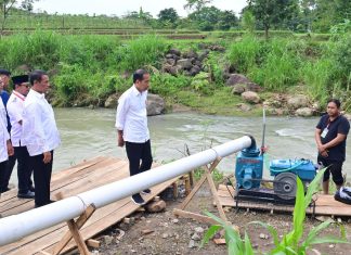 Tinjau Pompanisasi di Bantaeng, Presiden Harap Tingkatkan Produktivitas Beras