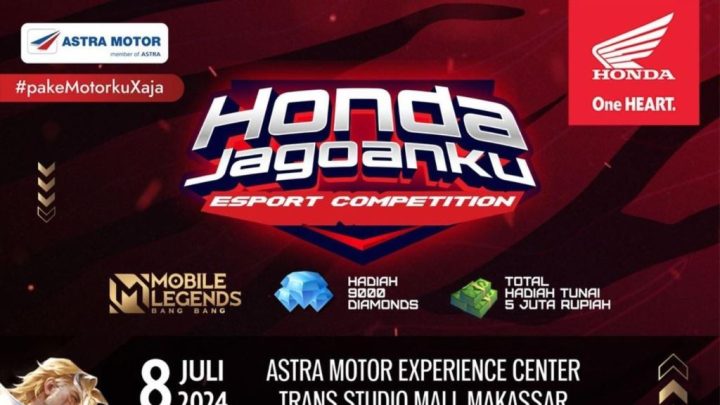 Asmo Sulsel Gelar Honda Jagoanku Esport Competition Cabang MLBB honda jagoanku