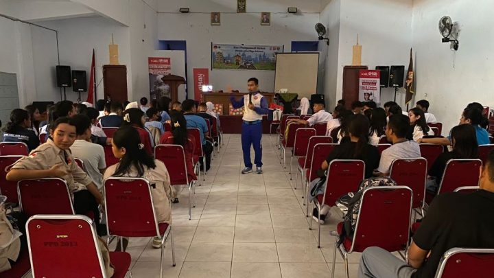 Asmo Sulsel Edukasi Safety Riding SMAN 1 Ambon asmo sulsel