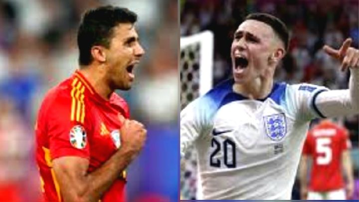 Final EURO 2024: Pertarungan Dua Gelandang Manchester City euro 2024