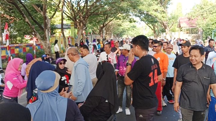 Adama Barakka'na Doktoroka Ramaikan Car Free Day, Jawab Isu Batal Maju di Pilkada Jeneponto Adama Barakka'na