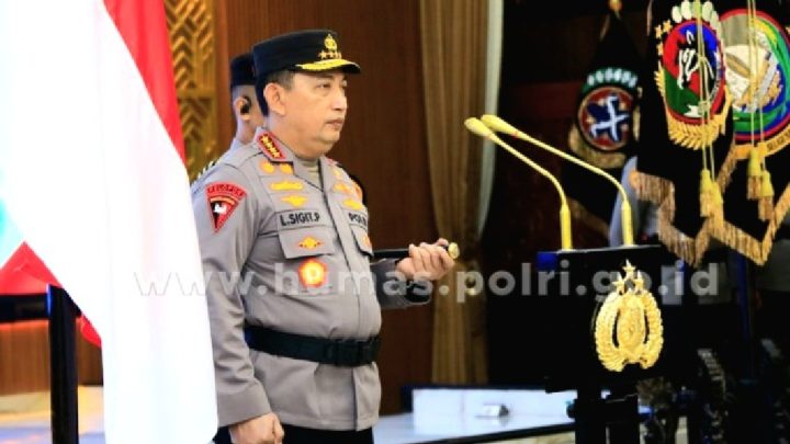 Kapolri Mutasi 157 Pati dan Pamen Polri, Enam Kapolda Berganti listyo sigit prabowo