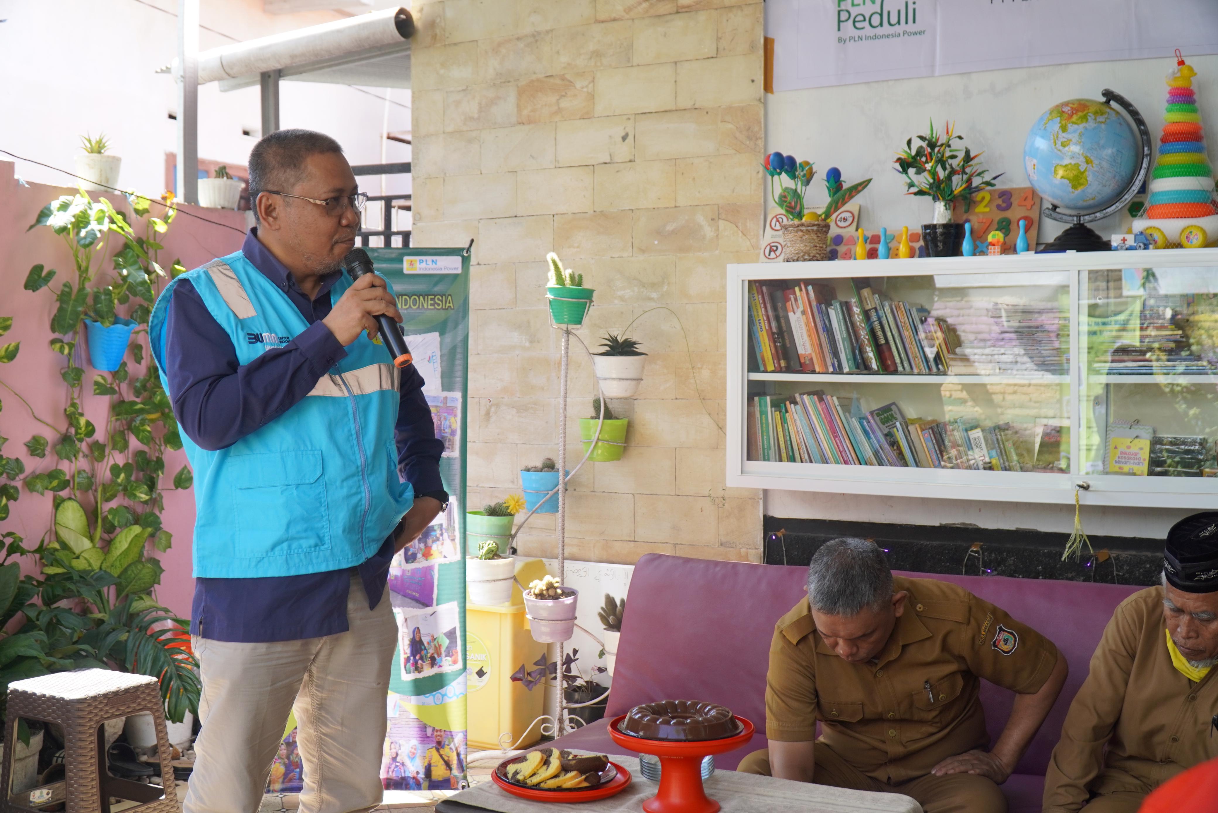Peringati Hari Anak Nasional, PLN IP UBP Tello Resmikan Taman Baca BSU Lavender HOME Children