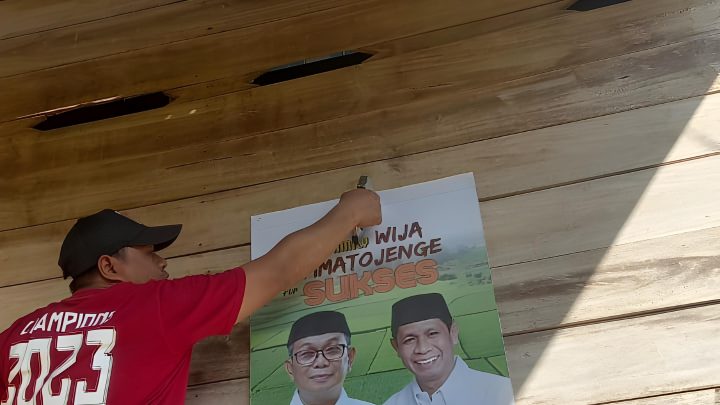 Door to door, Relawan Sukses lakukan Canvasing soppeng