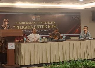 KPU Sulsel Bekali Mahasiswa KKN Unhas, Akan Terjun Sosialisasikan Pilkada