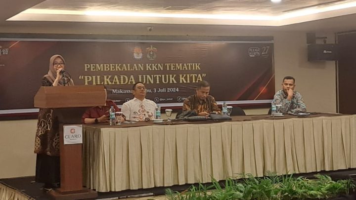 KPU Sulsel Bekali Mahasiswa KKN Unhas, Akan Terjun Sosialisasikan Pilkada KPU Sulsel