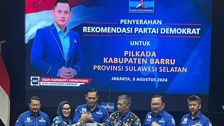 Demokrat Usung Andi Ina-Abustan di Pilkada Barru 2024 Pilkada Barru 2024
