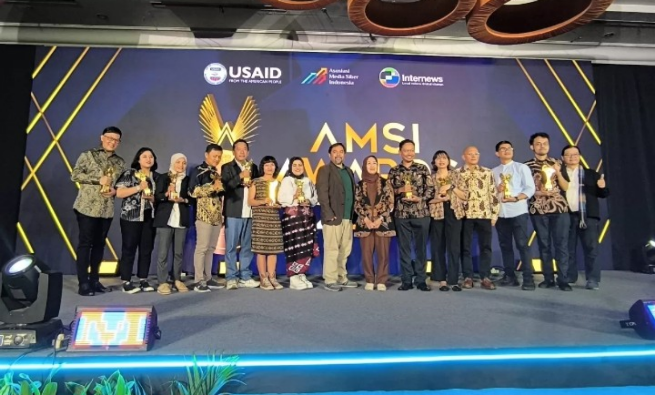 Ajang Nasional AMSI Awards 2024, TERKINI.ID Sabet 2 Penghargaan Sekaligus