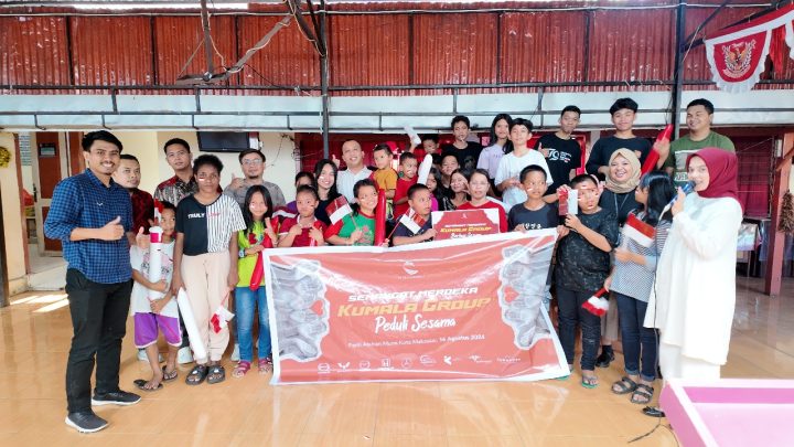 Unik! Kumala Group Rayakan Hari Kemerdekaan Bersama Anak Panti Asuhan kumala group