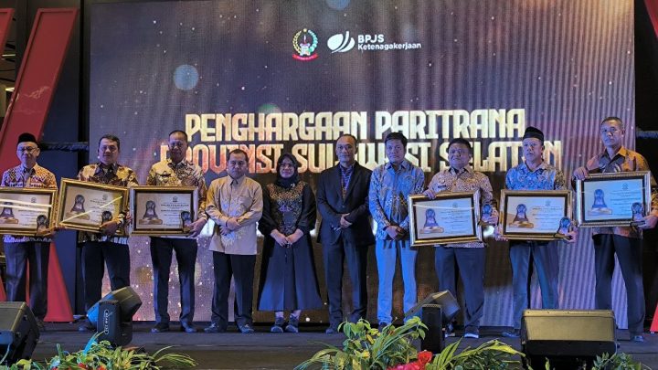 Lindungi Pekerjaan Rentan, Desa Manjalling Bulukumba Sabet Penghargaan Paritrana Award paritrana award 2024