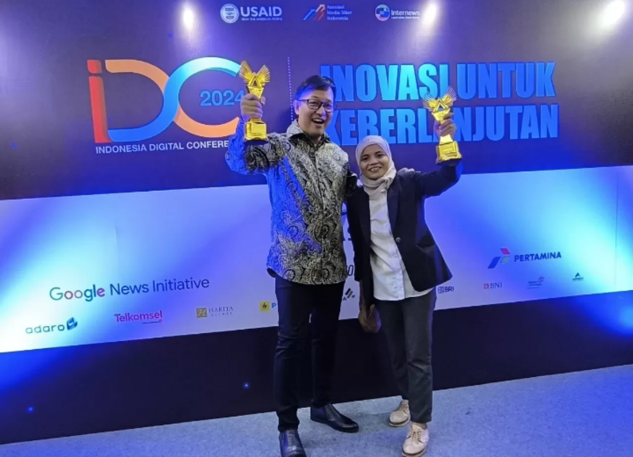 Ajang Nasional AMSI Awards 2024, TERKINI.ID Sabet 2 Penghargaan Sekaligus