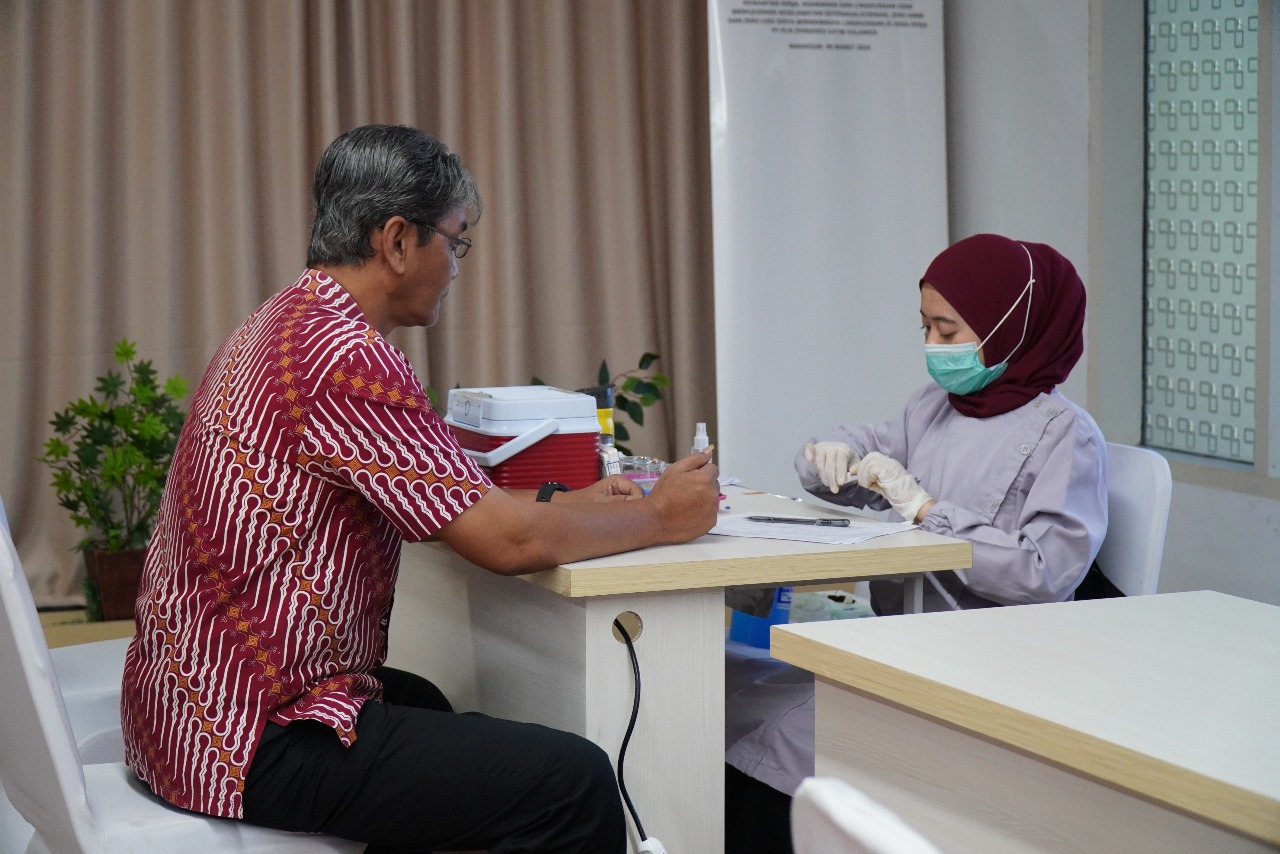 Semarak Kemerdekaan RI ke-79 tahun, PLN IP UBP Tello Gelar Donor Darah