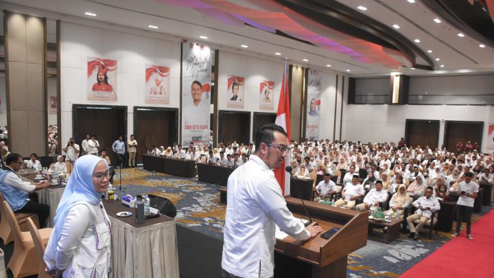 Andi Seto-Rezki Semangati Para Panglima Gerindra se-Kota Makassar Andi Seto-Rezki