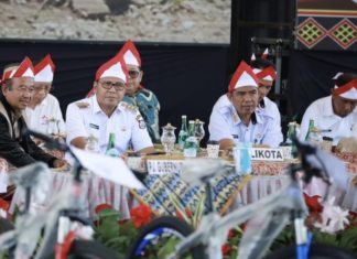 Wali Kota Makassar, Pj Gubernur Sulsel, Kapolda dan Pangdam Deklarasi Pilkada Damai 2024