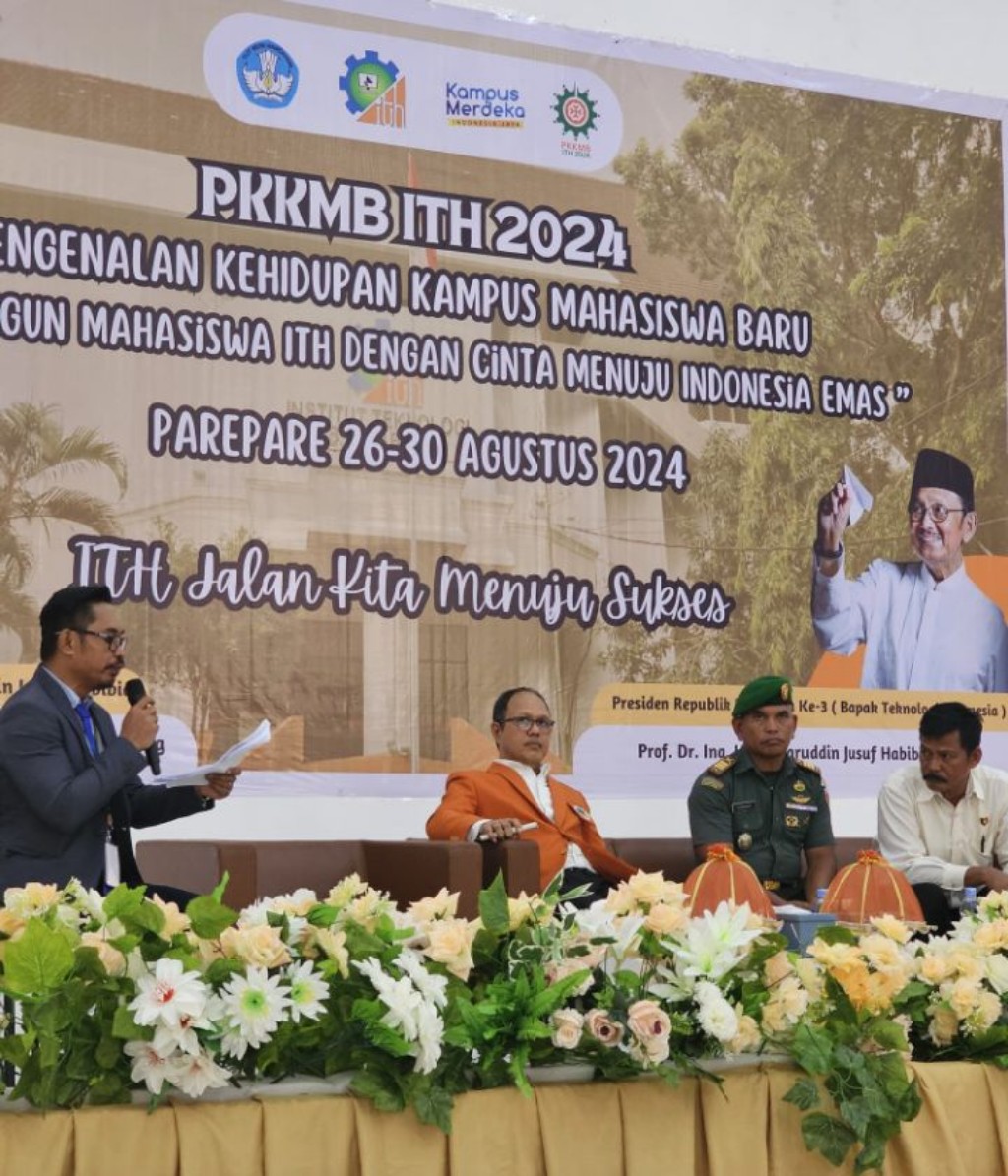 Lewat PKKMB, ITH Parepare Bangun Mahasiswa dengan Cinta Menuju Indonesia Emas