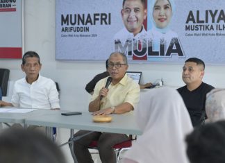 Ketua Parpol Pengusung Bakal Kawal Deklarasi dan Pendaftaran MULIA ke KPU Makassar