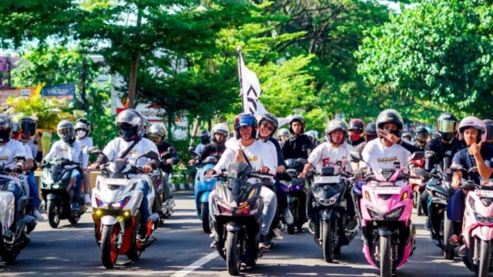 Komunitas Honda Vario 160 Gelar Sunmori di Mall PIPO Makassar honda vario 160