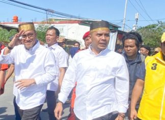 Pertama Mendaftar, Paris-Islam Diantar Ribuan Simpatisan ke KPU Jeneponto