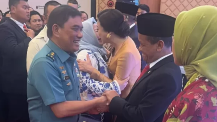 Bro Rivai Hadiri Sertijab Bahlil Lahadalia Sebagai Menteri ESDM, Beri Ucapan Selamat bro rivai