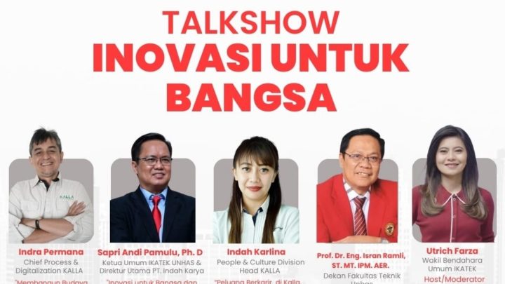 Fakultas Teknik Unhas Gelar Talkshow di Kampus Gowa, Bahas Inovasi untuk Bangsa fakultas teknik unhas