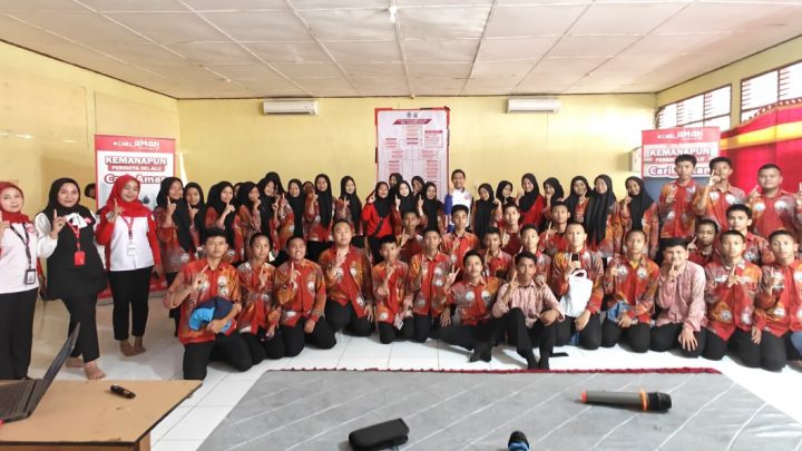 Asmo Sulsel Beri Edukasi Safety Riding Kepada Pelajar SMAN 1 Bantaeng Asmo Sulsel