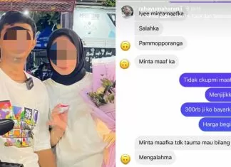 Selebgram Makassar Ketahuan Istri Sewa PSK Saat Keluar Kota, Tarif 300 Ribu