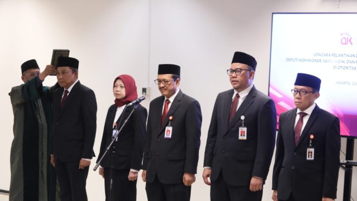 OJK Lantik Pejabat Baru Level Deputi Komisioner dan Kepala OJK Daerah deputi komisioner ojk