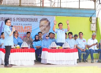 Warga Perumahan BTN Aura Permai Loyal Menangkan Husniah - Darmawangsyah di Pilkada Gowa