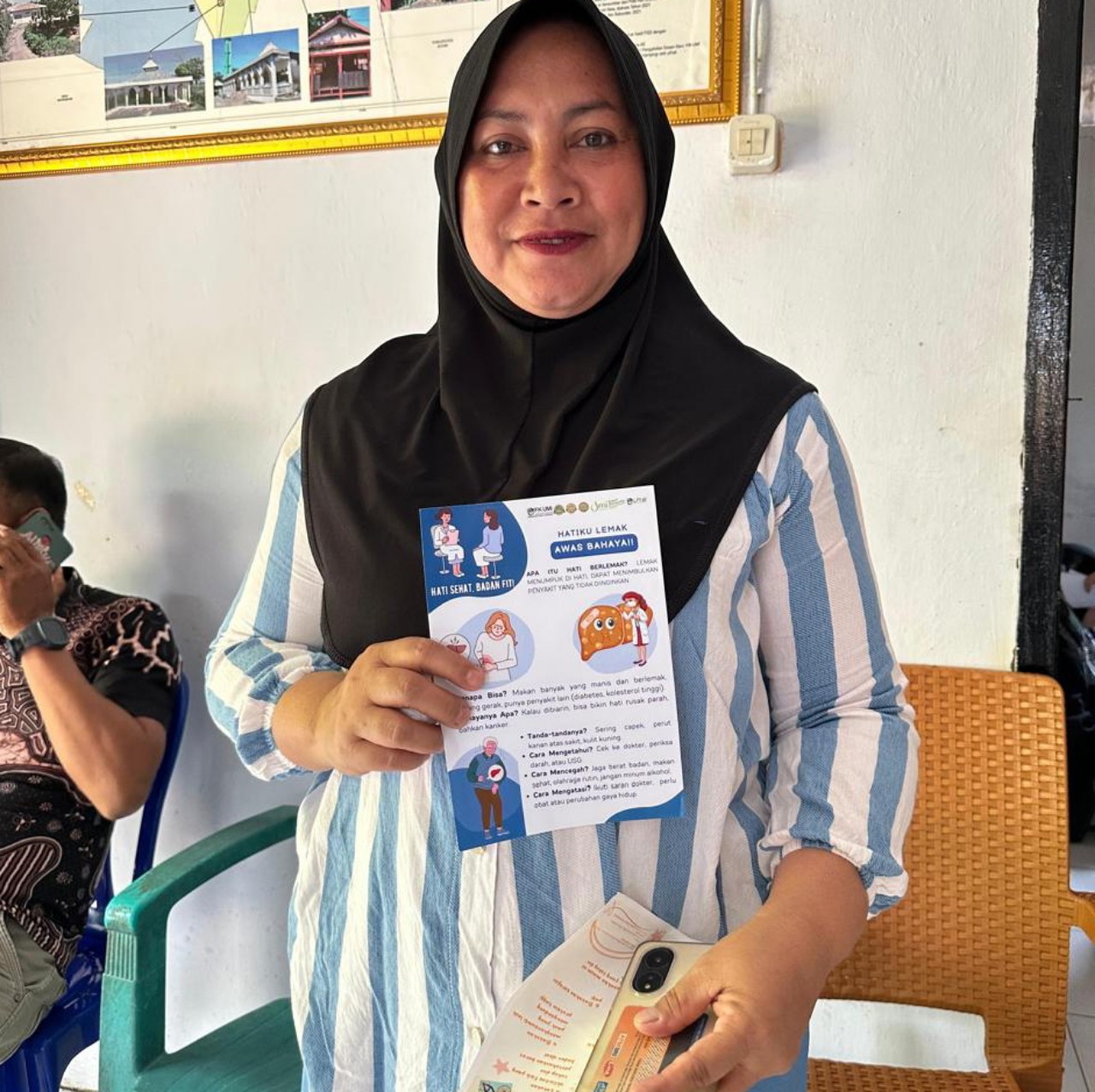 Kembali Lakukan PKM, Fakultas Kedokteran UMI Penyuluhan Perlemakan Hati
