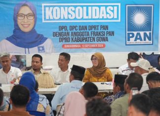 Panaskan 'Mesin Politik', Pengurus PAN Se-Kabupaten Gowa Satukan Kekuatan Menangkan Hati Damai
