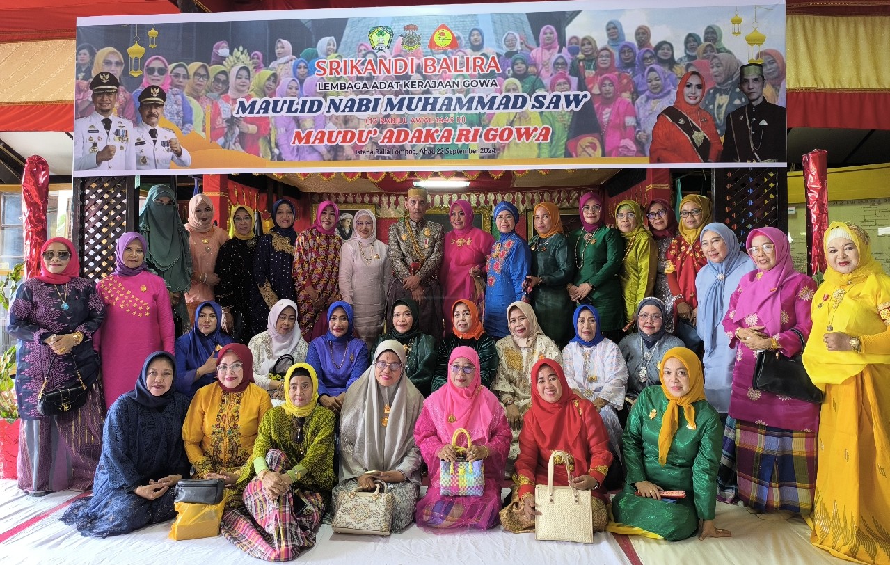 Eratkan Silaturahmi, Srikandi Balira Lembaga Adat Kerajaan Gowa Bakal Gelar Halal Bihalal