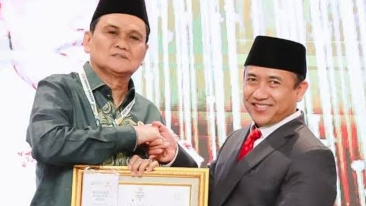 Dua Tahun Berturut-turut, Suardi Saleh Terima Penghargaan dari Baznas karena Sukses Dorong Peningkatan Zakat suardi saleh