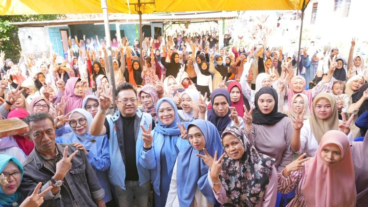 Darmawangsyah Muin Kukuhkan Tim 'Gemuruh Perempuan Hati Damai' di Malino Darmawangsyah Muin