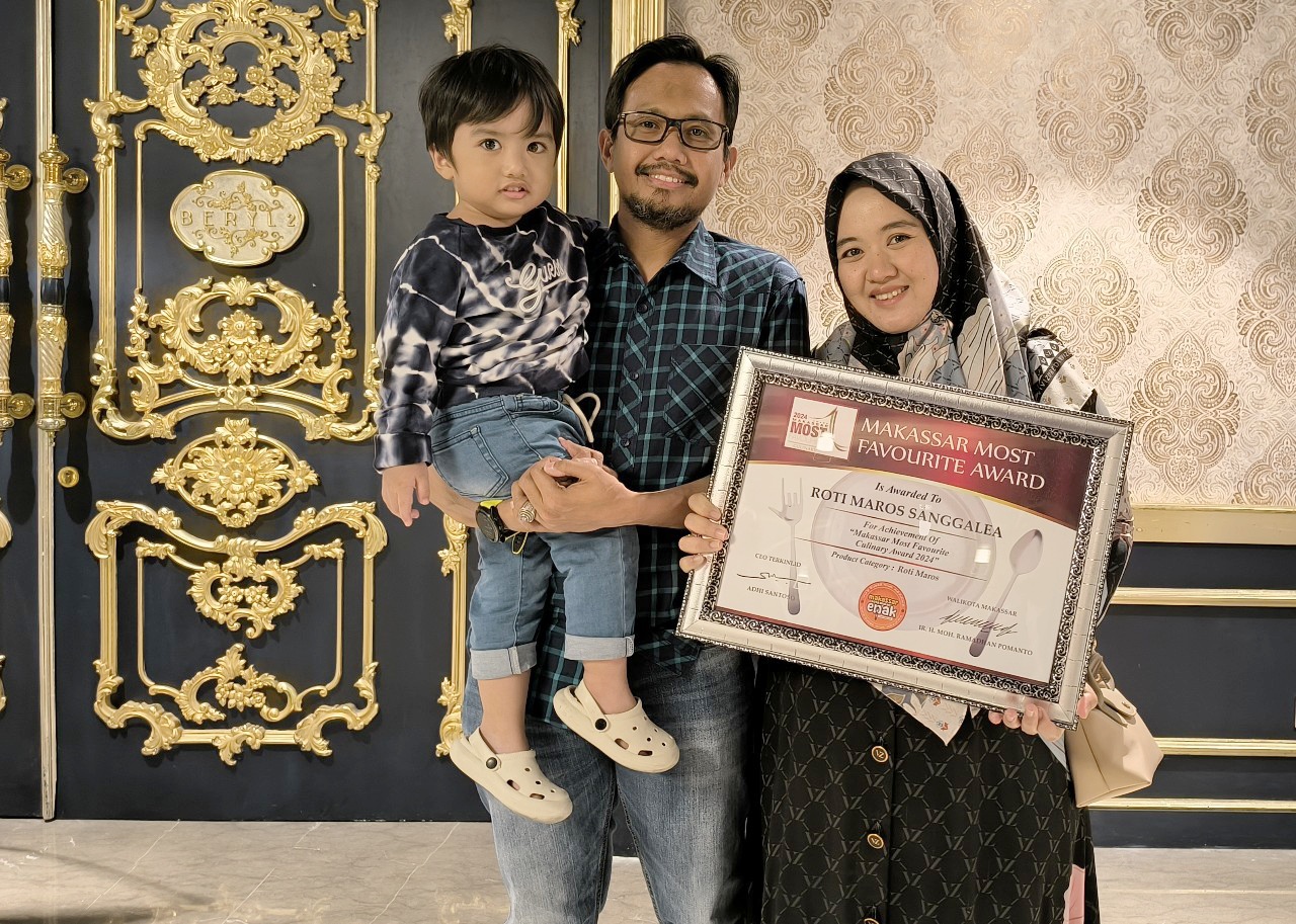 Membanggakan! Roti Maros Sanggalea Raih Penghargaan MFC Award 2024
