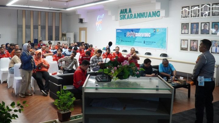 Tingkatkan Kesadaran K3, PLN Indonesia Power UBP Tello Gelar Safety Driving Bersama Polsek Panakukkang pln ip ubp tello