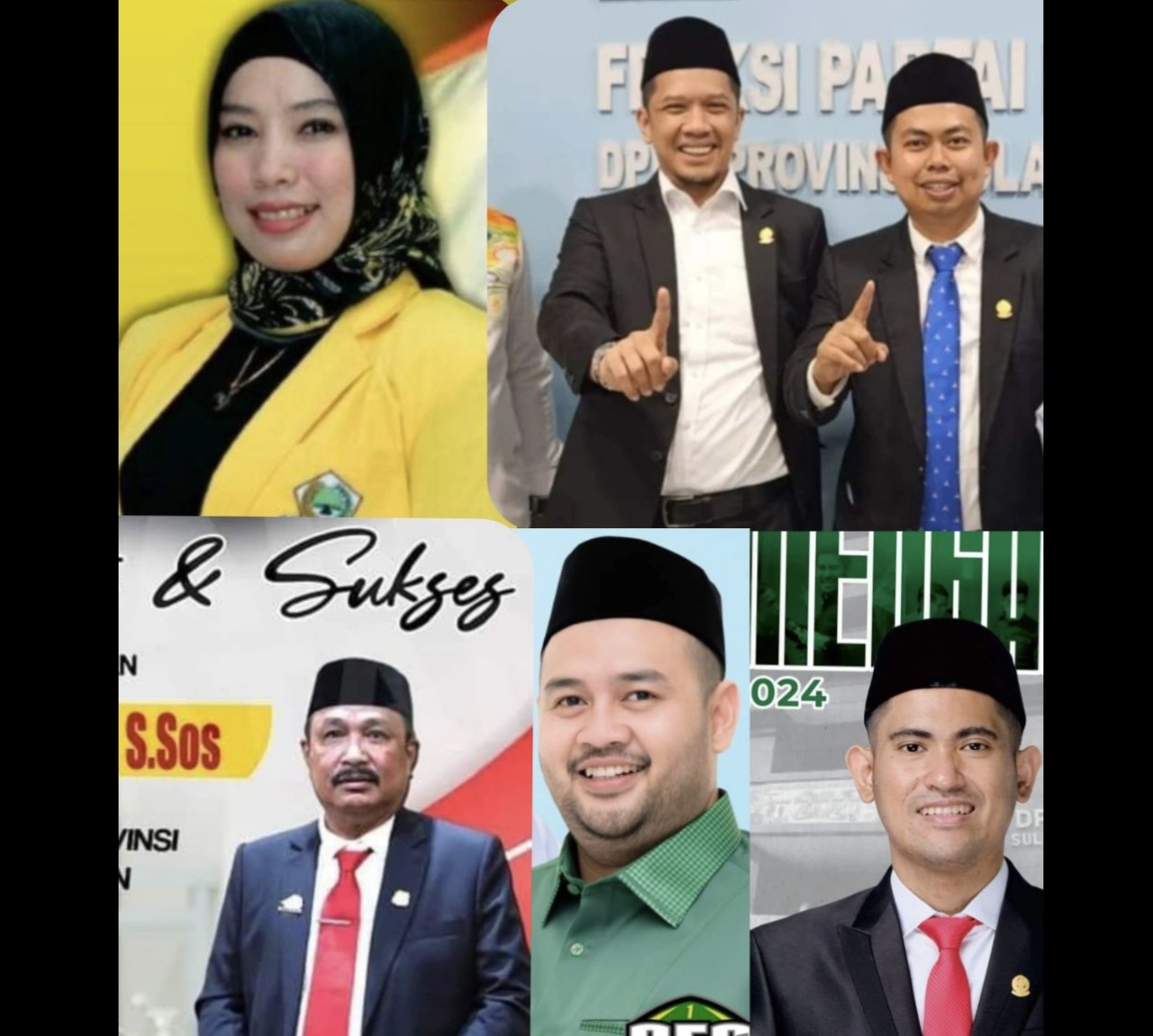 Resmi Dilantik, Ini Daftar 6 Anggota DPRD Sulsel Periode 2024-2029 Dapil Bulukumba – Sinjai