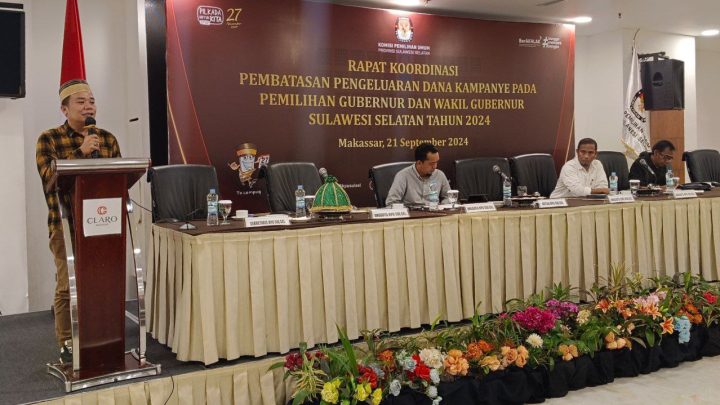 KPU Sulsel Akan Tetapkan Batas Maksimal Pengeluaran Dana Kampanye di Pilgub KPU Sulsel