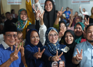 Giliran Komunitas Pelaku Usaha Milenial Gowa Tegaskan Dukungan ke Husniah - Darmawangsyah