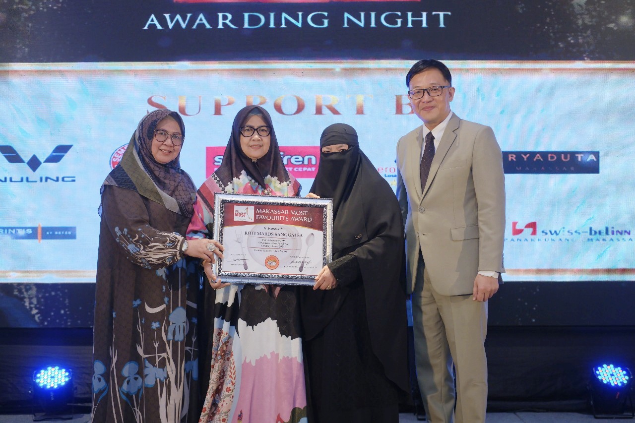 Membanggakan! Roti Maros Sanggalea Raih Penghargaan MFC Award 2024